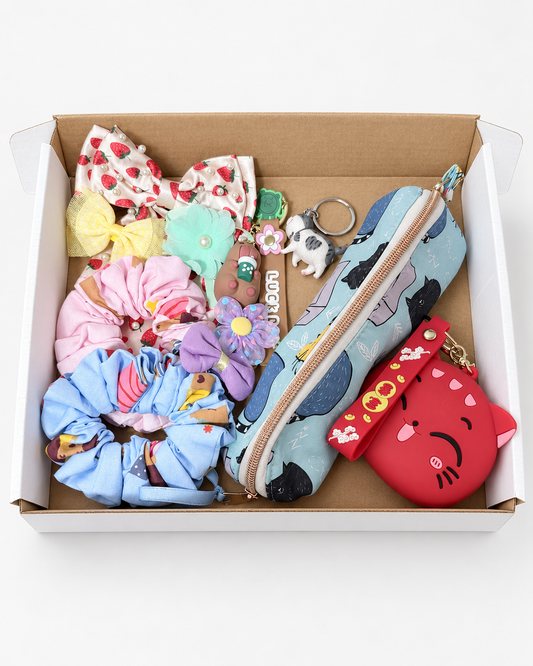 Little Treasures Kids Gift Box | 11 Piece Accessory Set