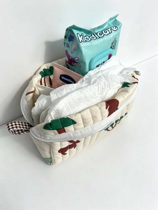 XL Carry-All Bag - Bunny Garden