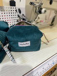 Load image into Gallery viewer, Handmade Medium Corduroy Makeup Pouch