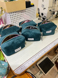 Load image into Gallery viewer, Handmade Medium Corduroy Makeup Pouch