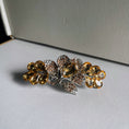 Load image into Gallery viewer, Crystal Flower Hair Clip