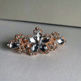 Load image into Gallery viewer, Crystal Flower Hair Clip