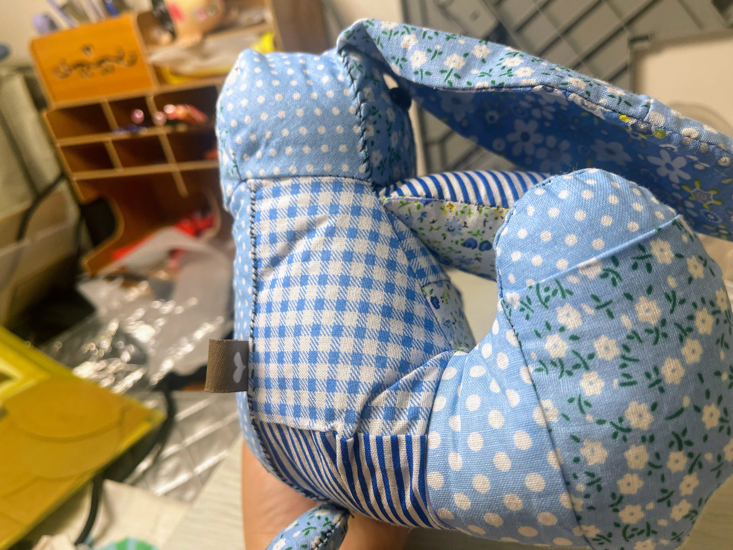 HeySewCute Patchwork Bunny Doll (Buy 2 gets 10% discount)