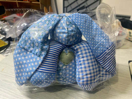 💜 Patchwork Bunny Doll