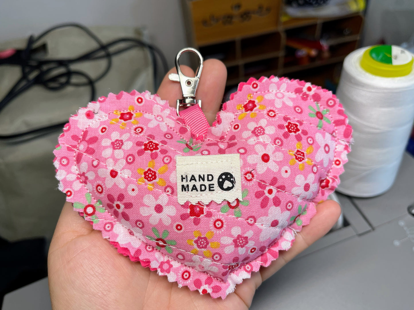 Lovely Heart Clip (keychain) Buy 2 get 1 free