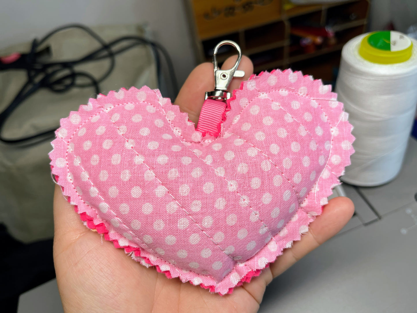 Lovely Heart Clip (keychain) Buy 2 get 1 free