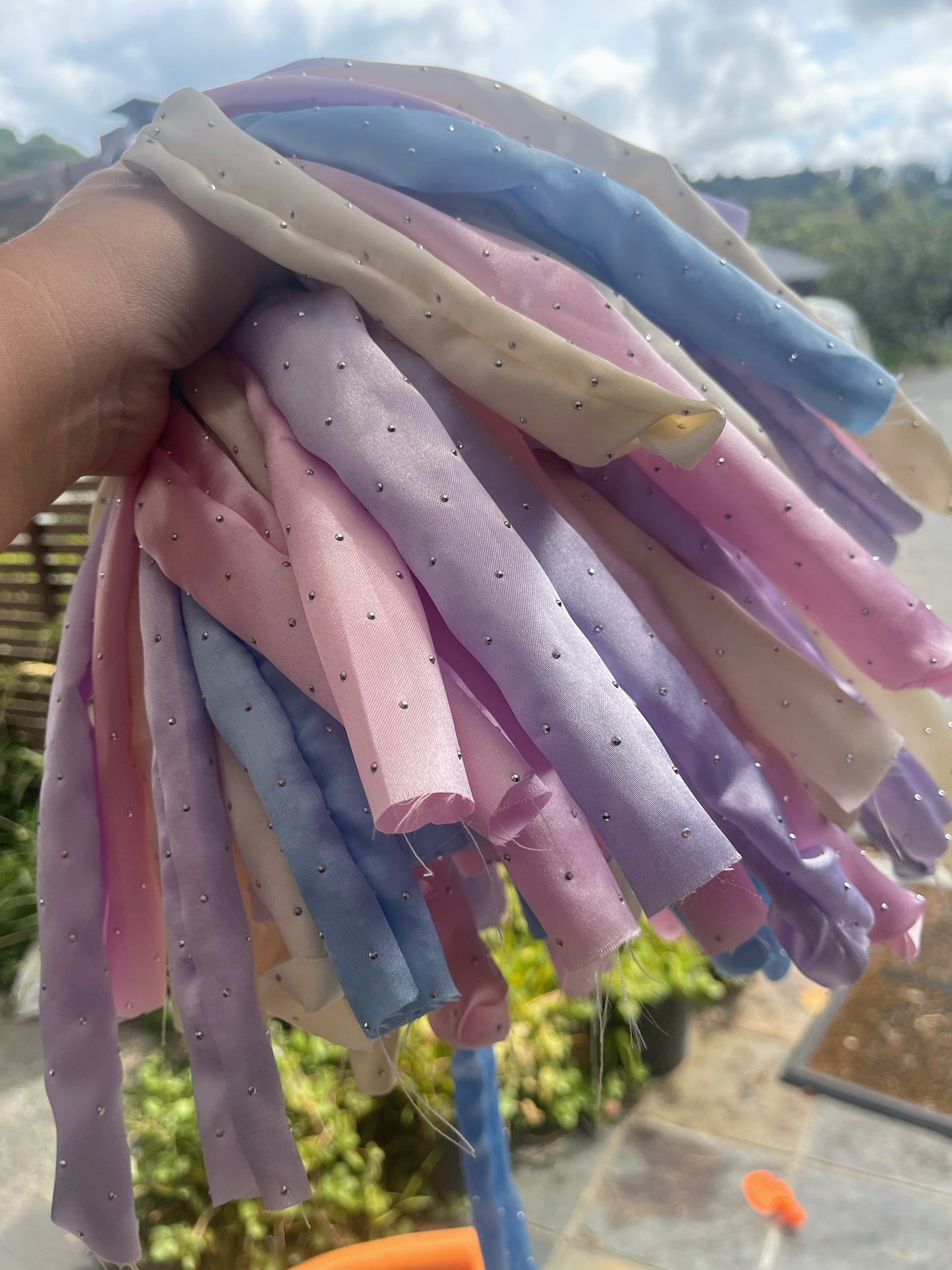 Twinkle Pastel Scrunchie Set – 반짝반짝 파스텔 Buy 2 get 1 free