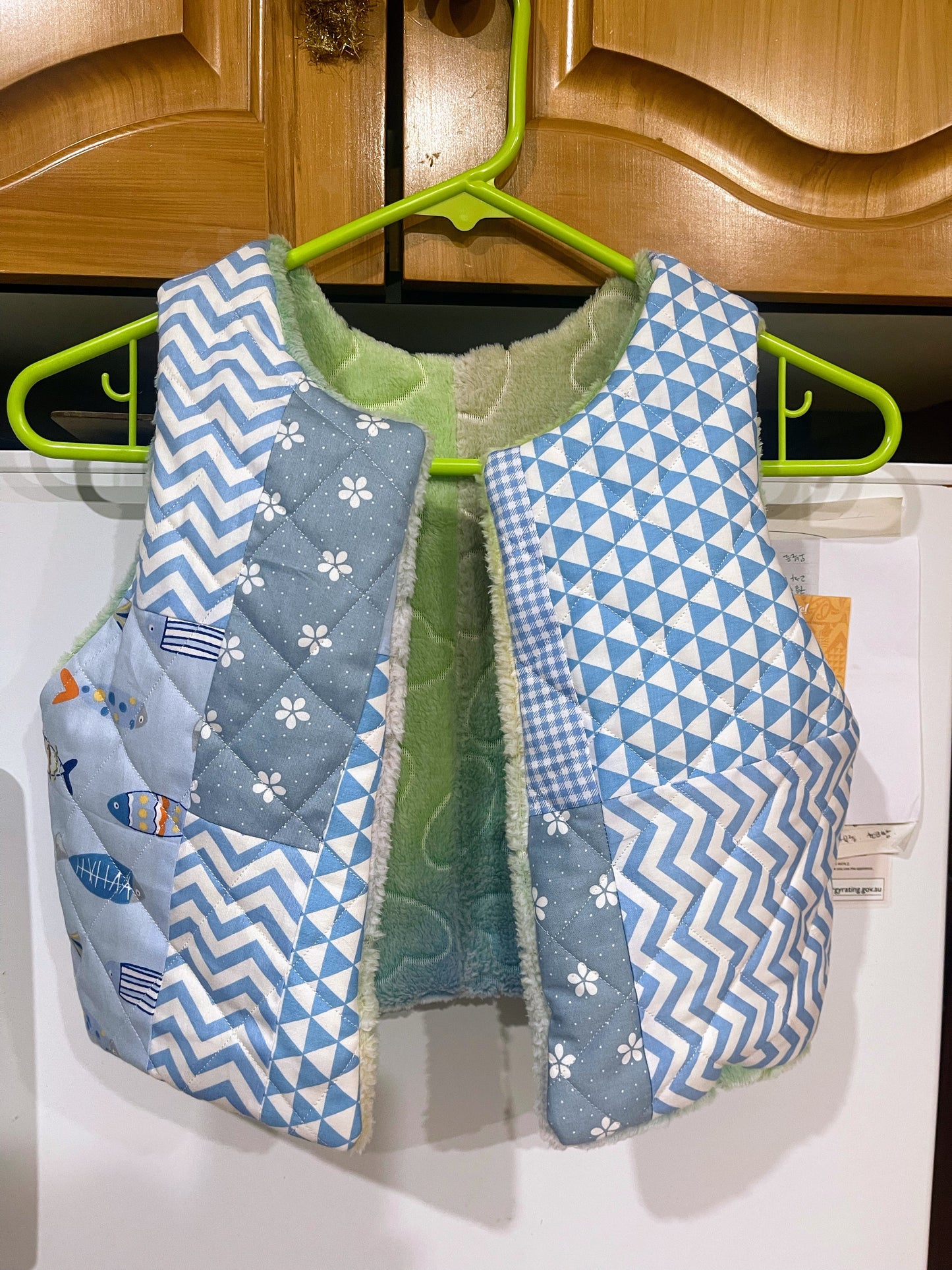 Patchwork children’s vest (1~6 years old) Buy two and get 25 percent off