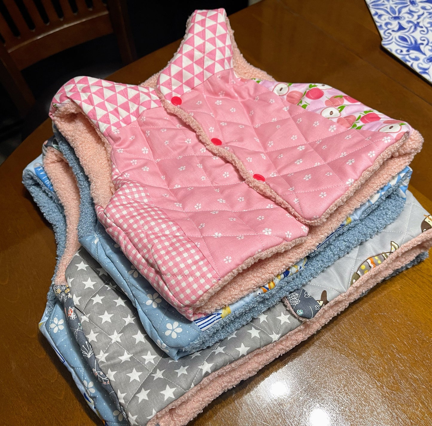 Patchwork children’s vest (1~6 years old) Buy two and get 25 percent off