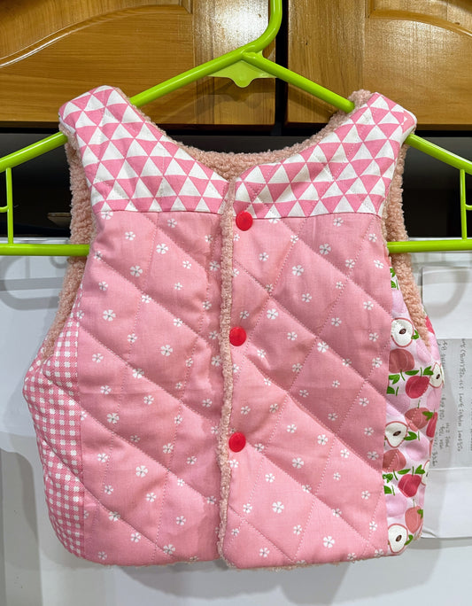 🧵 Patchwork Children’s Vest (1–6 years old)