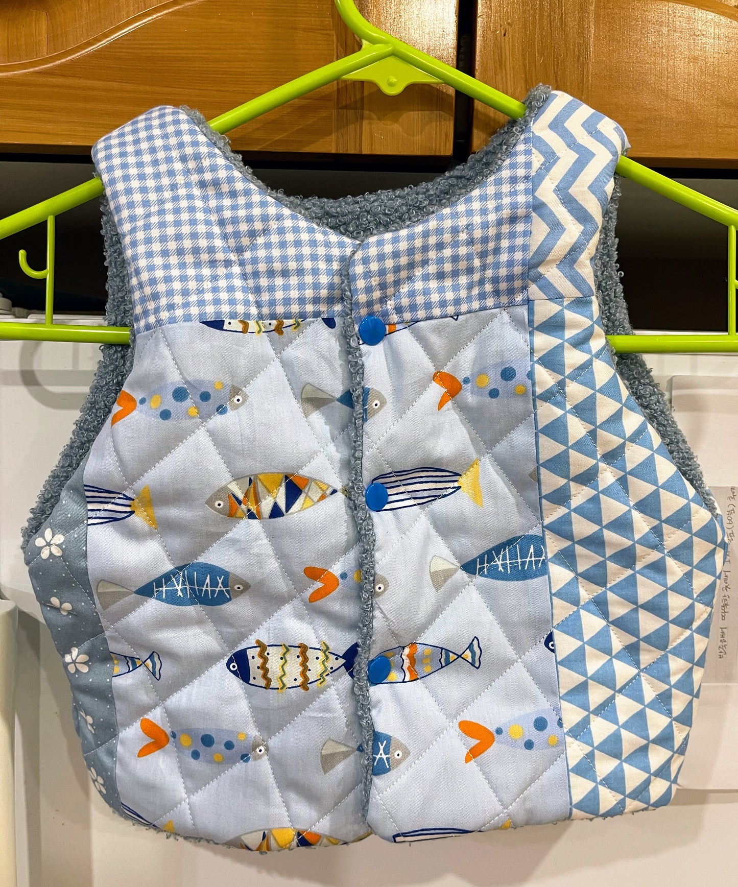 Patchwork children’s vest (1~6 years old) Buy two and get 25 percent off