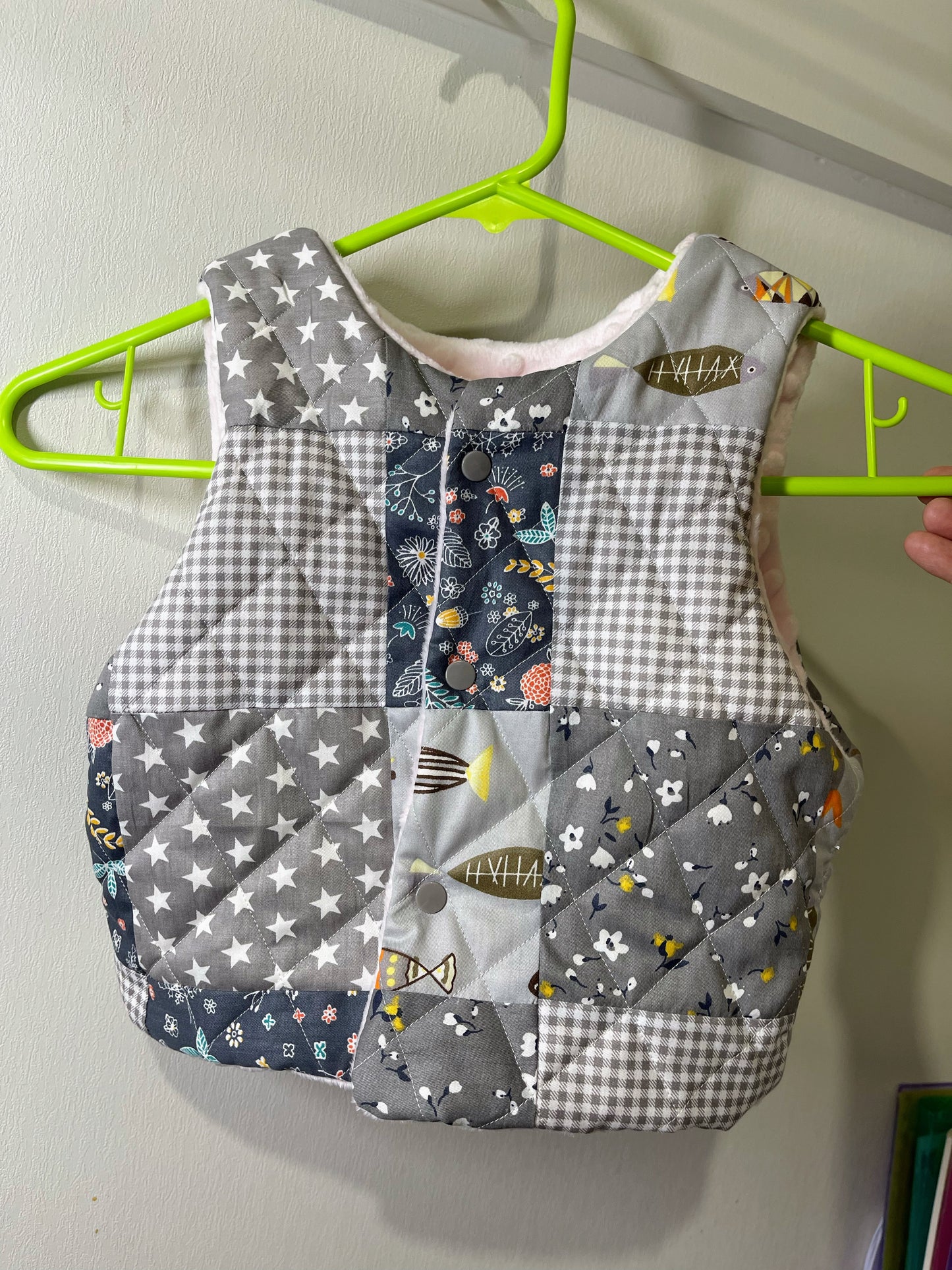 Patchwork children’s vest (1~6 years old) Buy two and get 25 percent off