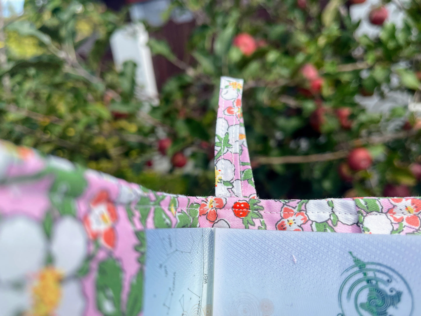 Strawberry Blossom Passport Holder