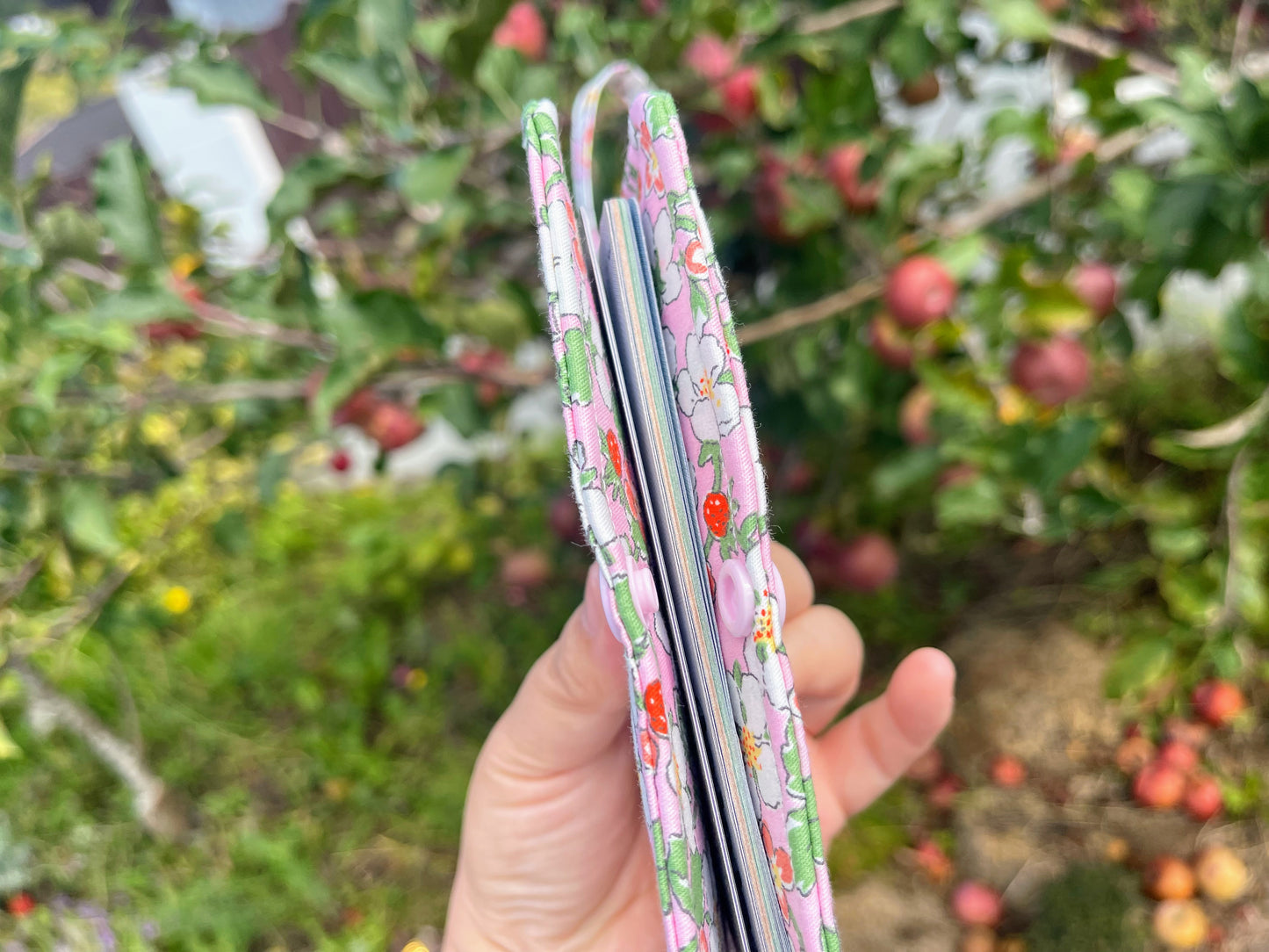 Strawberry Blossom Passport Holder