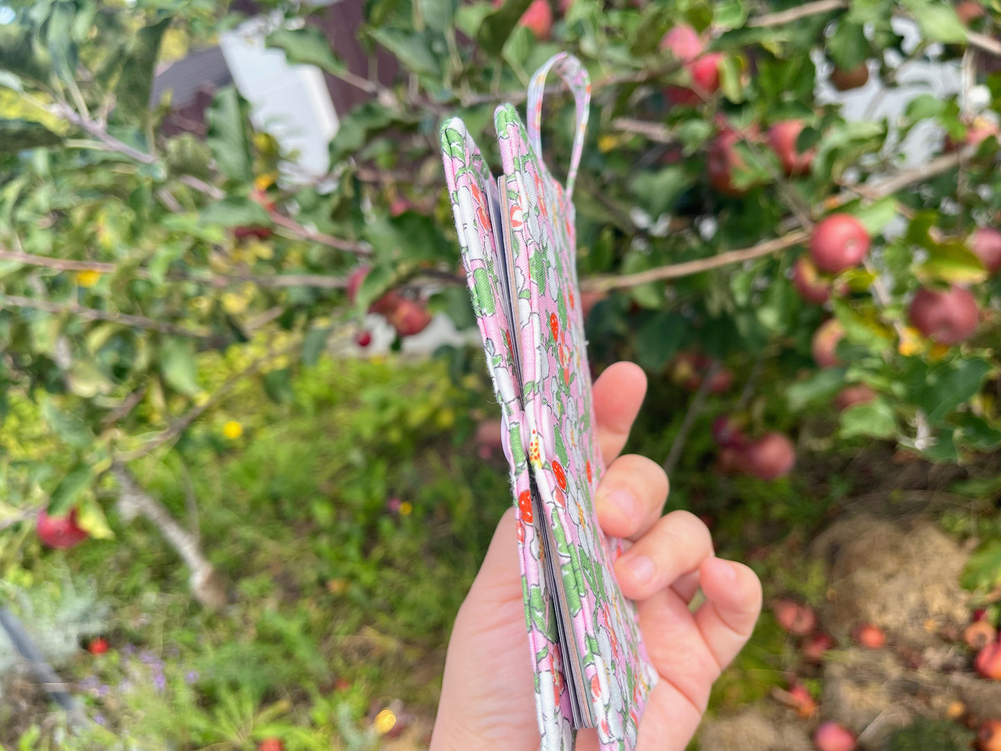 Strawberry Blossom Passport Holder