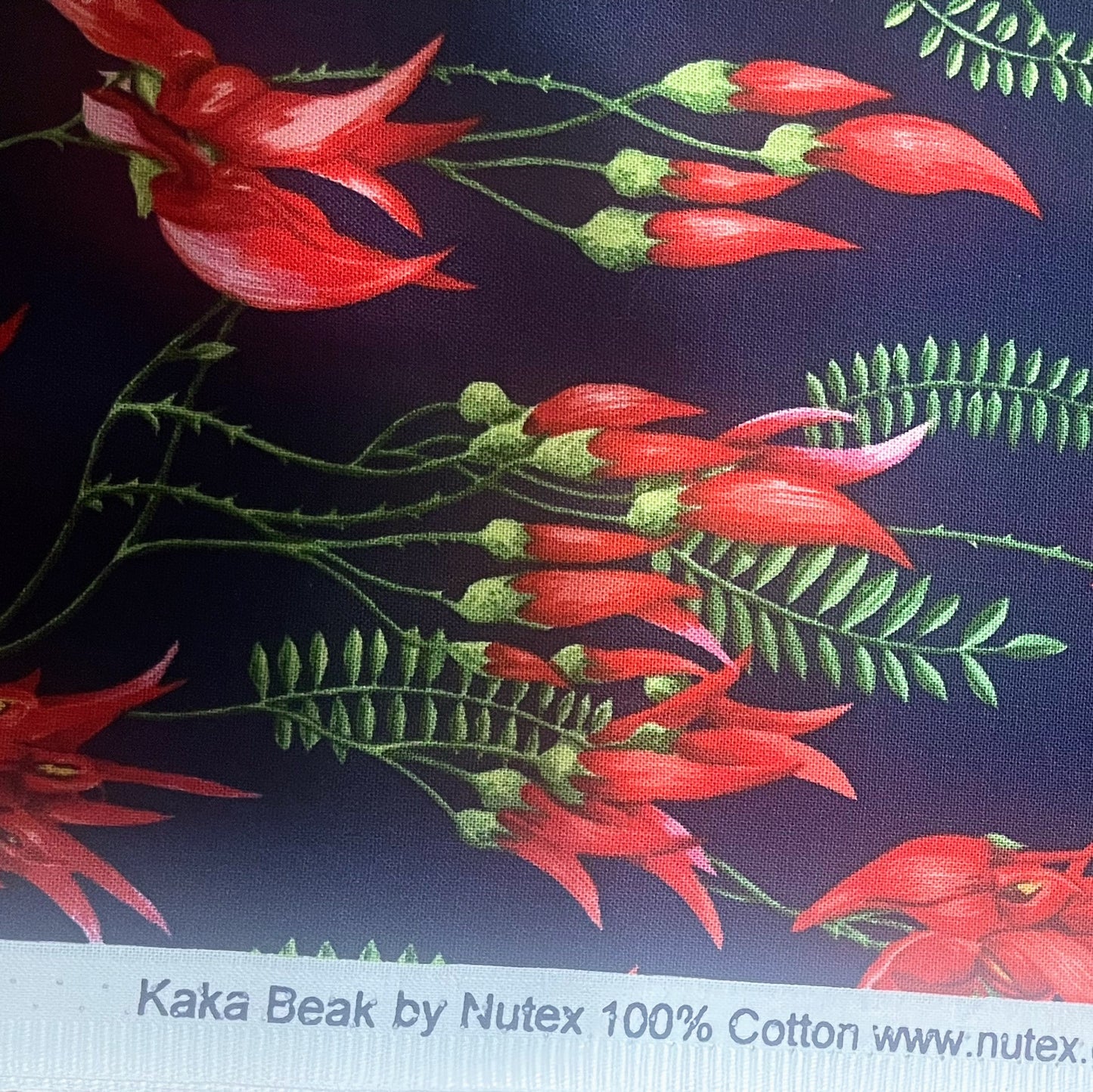 HeySewCute Kaka Garden Keyring Wallet (handmade in NZ)