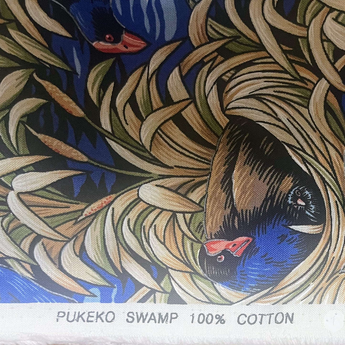 HeySewCute Pukeko Parade Keyring Wallet (handmade in NZ)