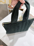 Load image into Gallery viewer, Corduroy carry bag handles and zip