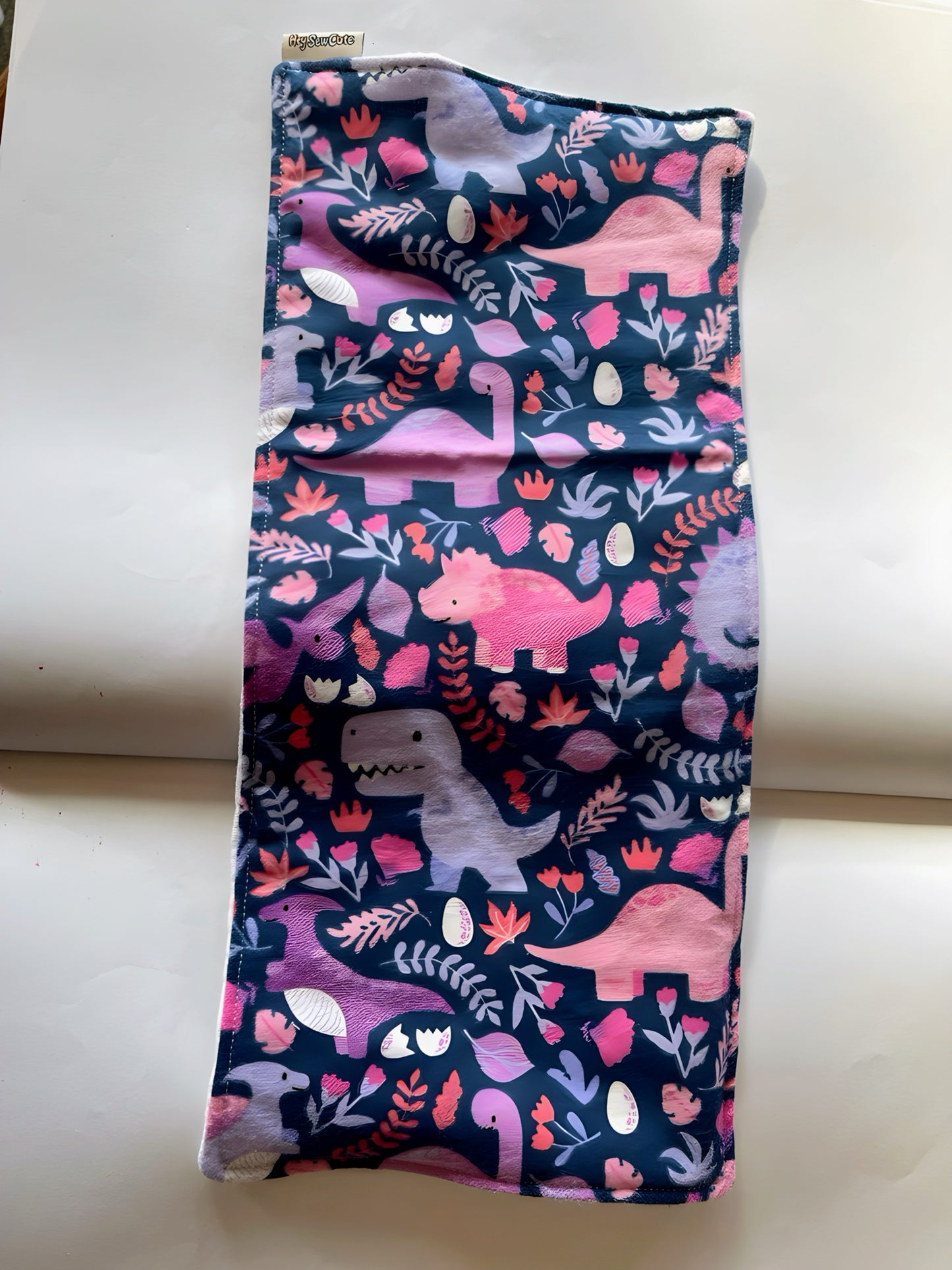 Baby Care Gift Set – Handmade Bib, Washcloth & Burp Cloth (Choose Your Print)