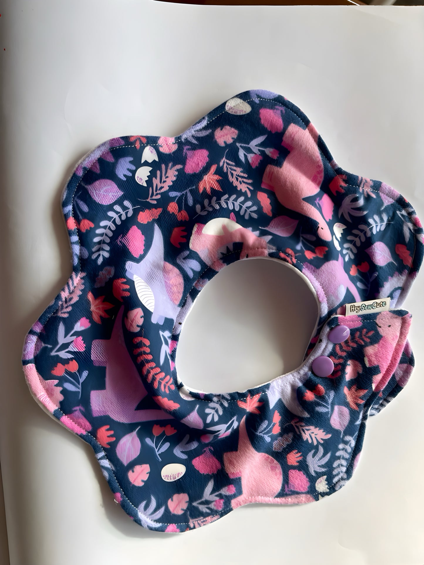 Baby Care Gift Set – Handmade Bib, Washcloth & Burp Cloth (Choose Your Print)