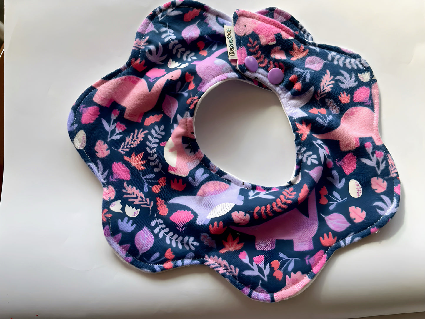 Baby Care Gift Set – Handmade Bib, Washcloth & Burp Cloth (Choose Your Print)