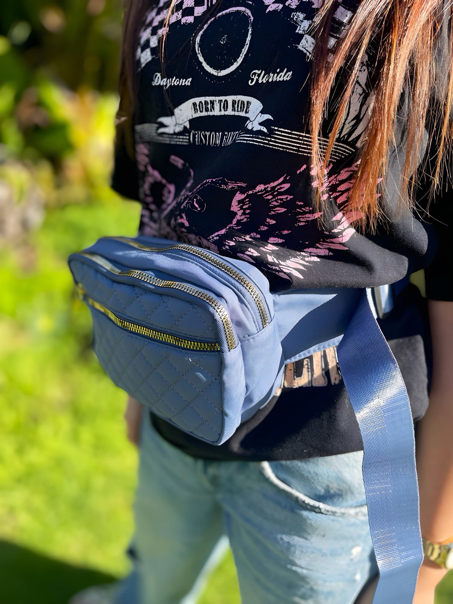Quilted Crossbody Belt Bag – Lightweight Everyday Style