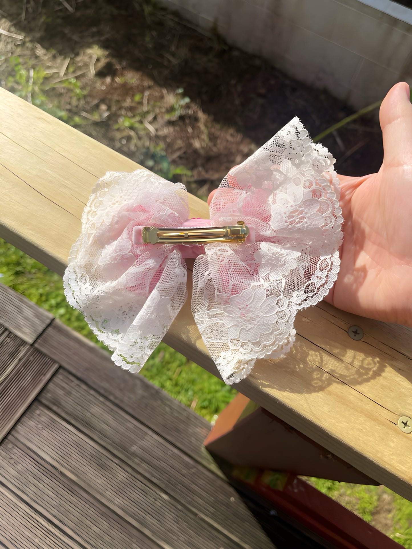 Only One Ribbon Accessory – Handmade in NZ Unique Brooch & Hair Clip Series by HeySewCute