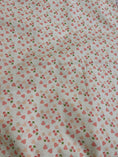Load image into Gallery viewer, Red Pink Corduroy Boxy Makeup Bag – Choose Your Lining