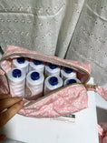 Load image into Gallery viewer, Quilted Makeup Bag – Sweetheart Edition XL size