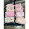 Load image into Gallery viewer, Quilted Makeup Bag – Sweetheart Edition size