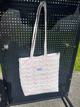 Load image into Gallery viewer, Sweet Ribbon Quilted Tote