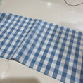 Load image into Gallery viewer, Picnic Gingham Hair Set – Handmade Large Scrunchie & Bow Clip