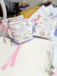Load image into Gallery viewer, Handmade Quilted Period & Essentials Pouch – Small Zip Bag