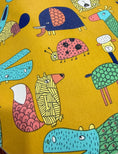 Load image into Gallery viewer, Handmade Half Moon Pouch – Wide-Opening Makeup & Essentials Bag
