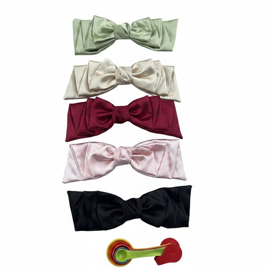 Satin Bow Hair Clip