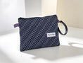 Load image into Gallery viewer, Handmade Quilted Wristlet Pouch – 20 Colour Options