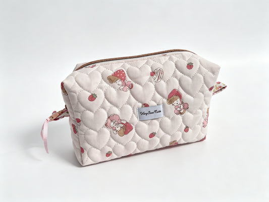 XL Carry-All Bag – Strawberry Heart