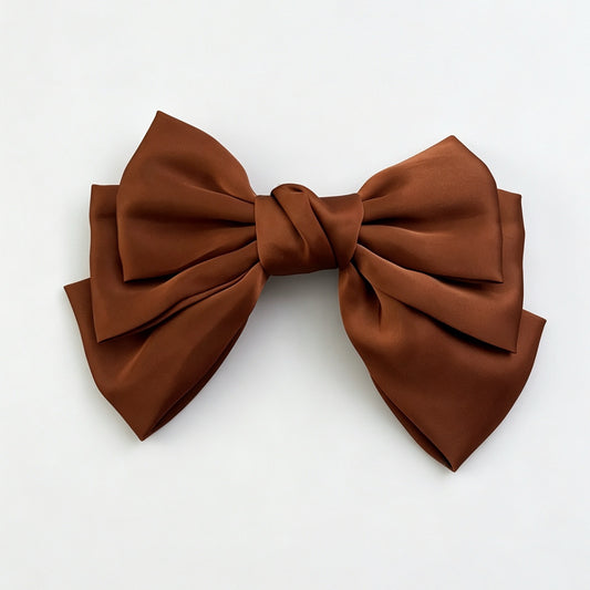Classic X-Larger Bow Hair Clip
