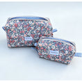 Load image into Gallery viewer, Blue Meadow Matching Quilted Bag Set