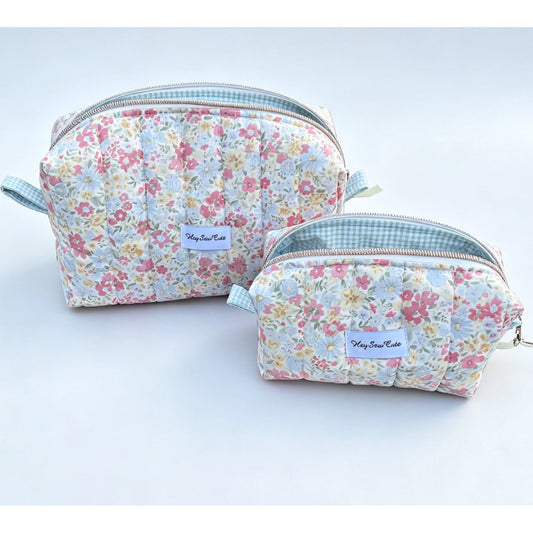 Meadow Bloom Matching Quilted Bag Set