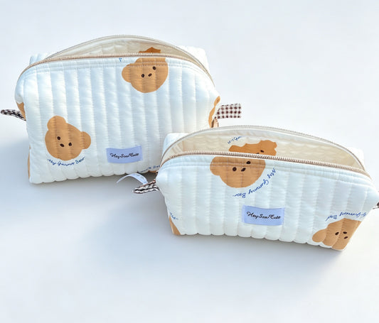 Little Bear Matching Quilted Bag Set