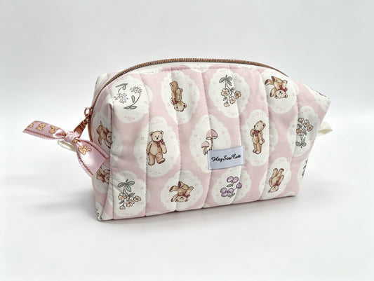 XL Carry-All Bag – Pink Teddy Garden
