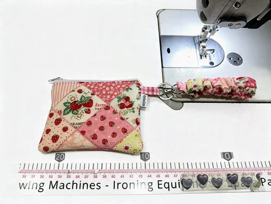 Strawberry Patchwork Quilted Collection by HeySewCute