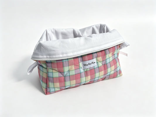 XL Carry-All Bag – Pastel Check