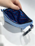 Load image into Gallery viewer, Handmade Quilted Wristlet Pouch – 20 Colour Options