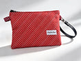 Load image into Gallery viewer, Handmade Quilted Wristlet Pouch – 20 Colour Options