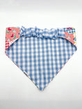 Load image into Gallery viewer, Handmade Reversible Dog Bandana