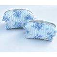 Load image into Gallery viewer, Blue Meadow Matching Quilted Bag Set