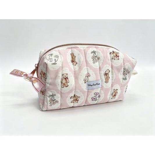 Carry-All Bag – Pink Teddy Garden