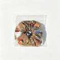 Load image into Gallery viewer, Handmade Kiwiana Scrunchie Duo – Earthy Green front view